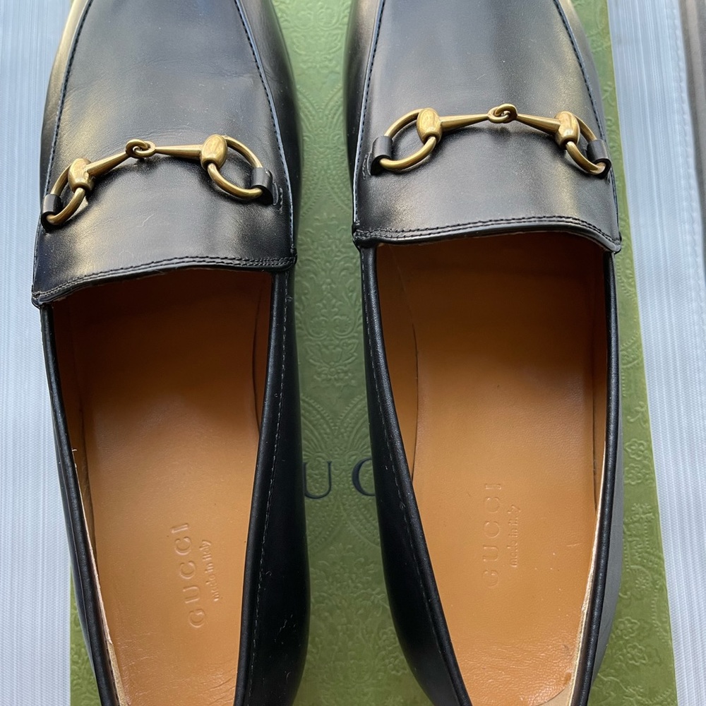 Gucci Jordaan Loafers Womens 9.5 (39.5 euro) - Picture 3 of 11